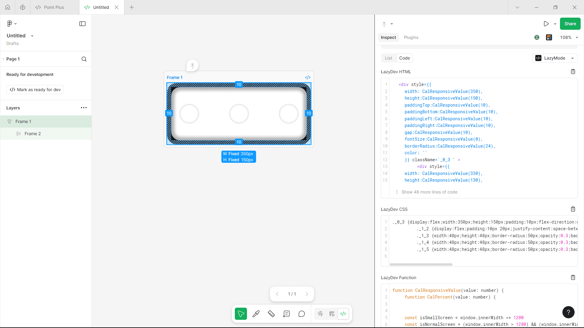 Figma Plugin (LazyMode)